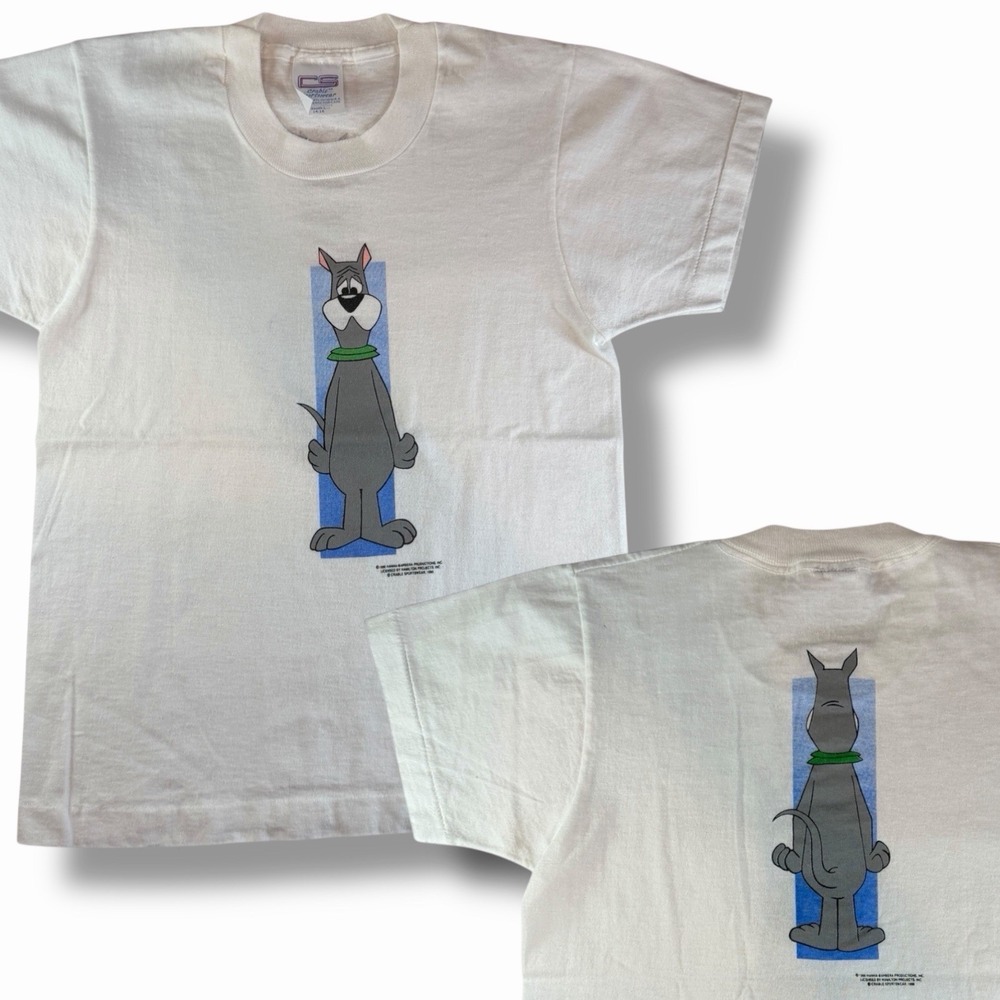 Vintage 1990 Hanna Barbera Jetsons Astro Double Sided Shirt Youth Size Large
